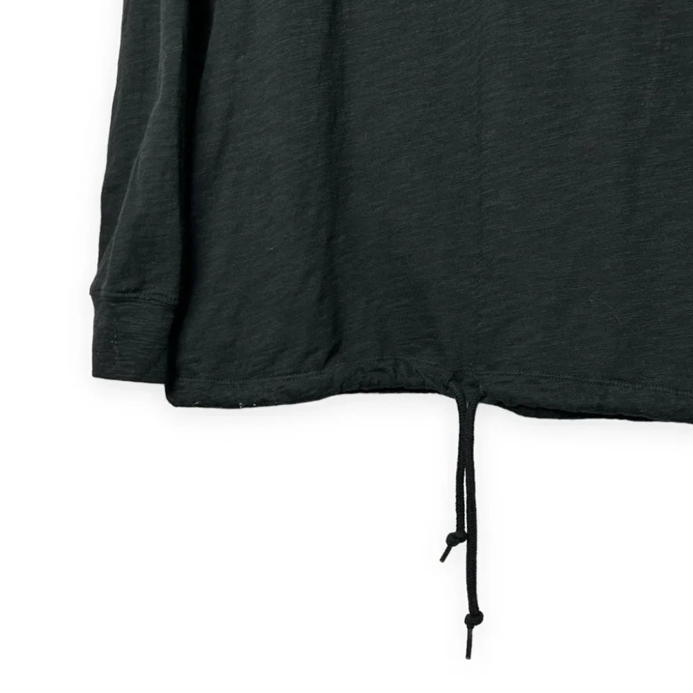 PINK Victoria's Secret Black Long Sleeve Hooded Top - Picture 4 of 7